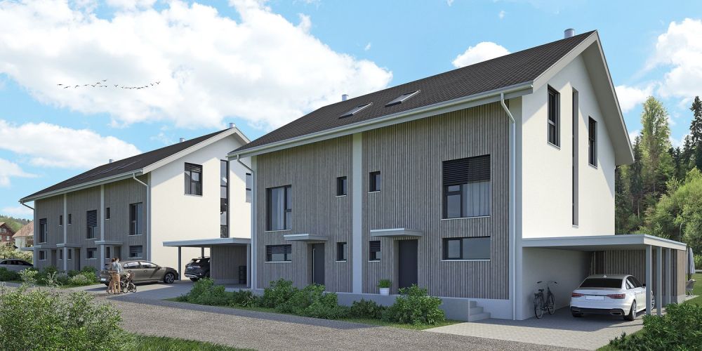 Modernes Doppeleinfamilienhaus in Wasen im Emmental -  Bild 3