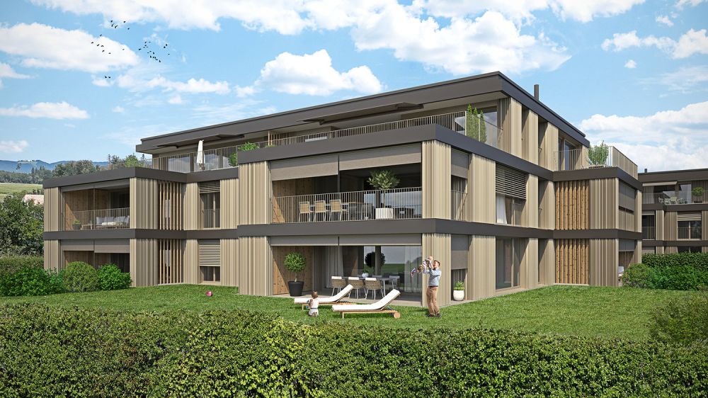 Moderne Eigentumswohnungen in Lüterkofen (SO), nahe Bern und Solothurn - Bild 1