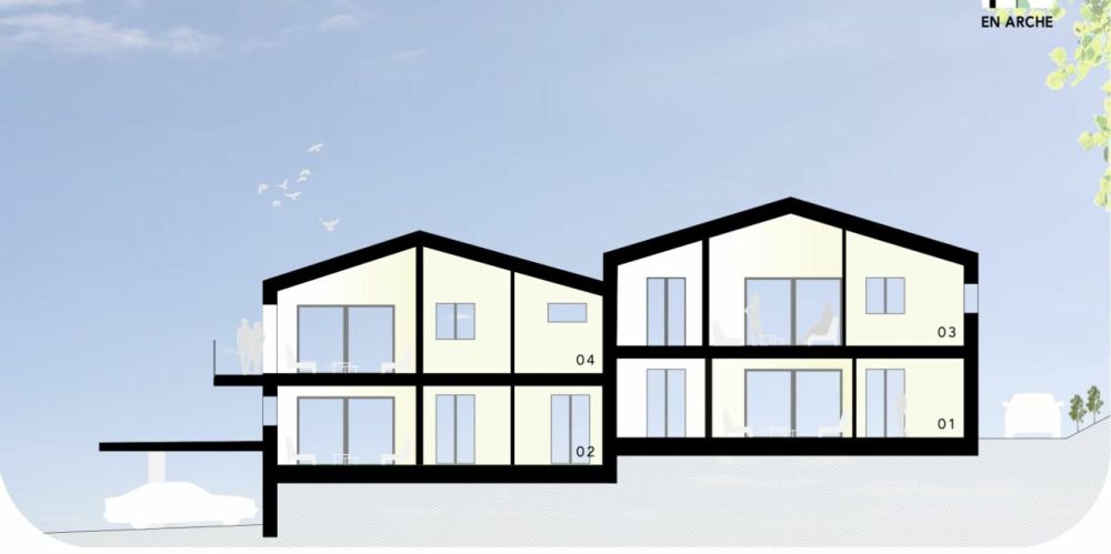 Les Vignobles de l'Arche - 4.5 pces dans immeuble de 4 appartements - Bild 11