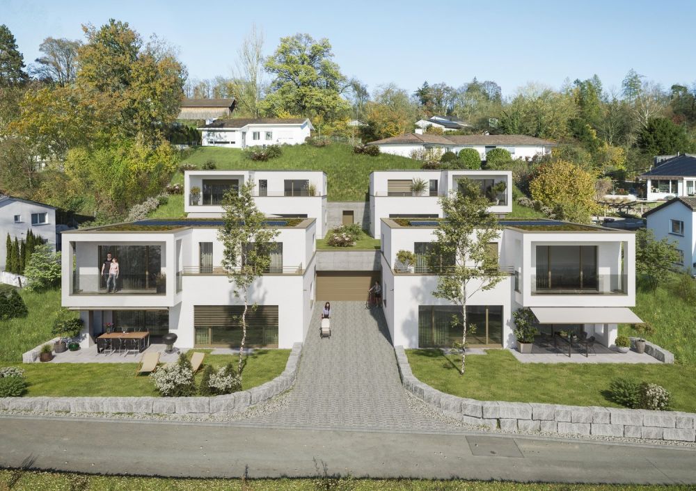 Exklusive Einfamilienhäuser mit unverbaubarer Aussicht & maximaler Privatsphäre - Bild 1