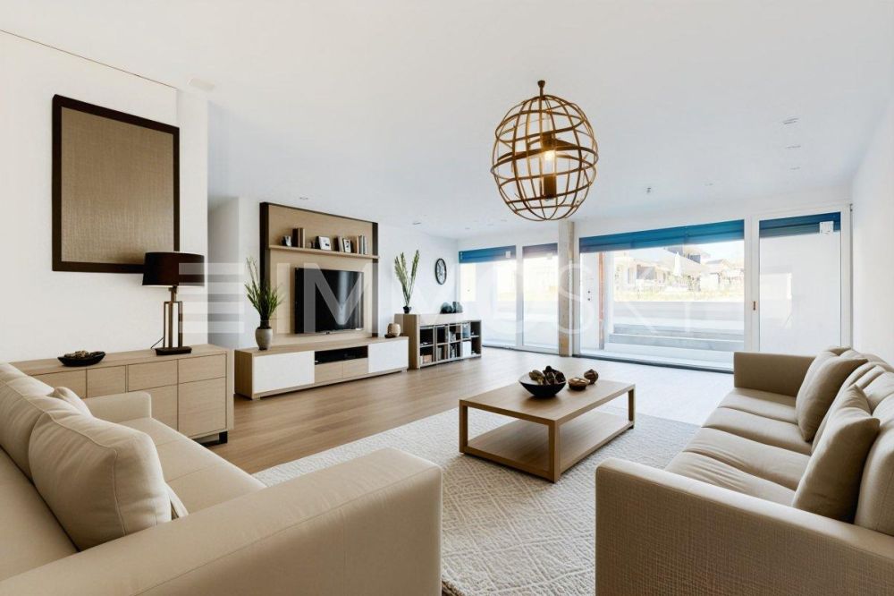 Magnifique appartement 4.5 pièces neuf au coeur de Sullens (lot 1) - Séjour spacieux et lumineux