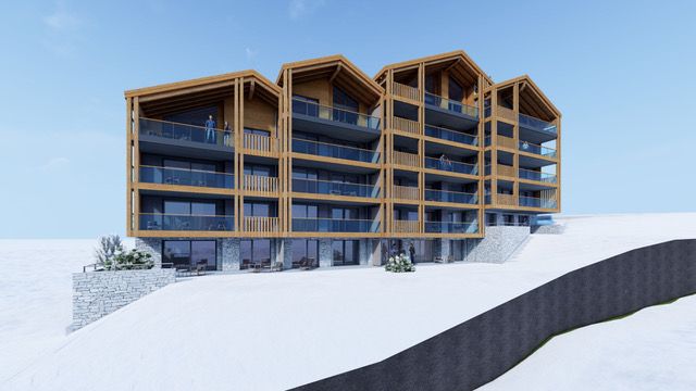 Neubau z'Dufour |5.5 Zimmerwohnung mit Galerie| DG | Erstwohnsitz - Aussenfassade