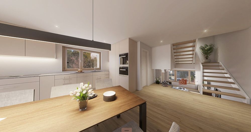 RESERVIERT - Maisonettewohnung mit weitläufigem Panorama -  Bild 5