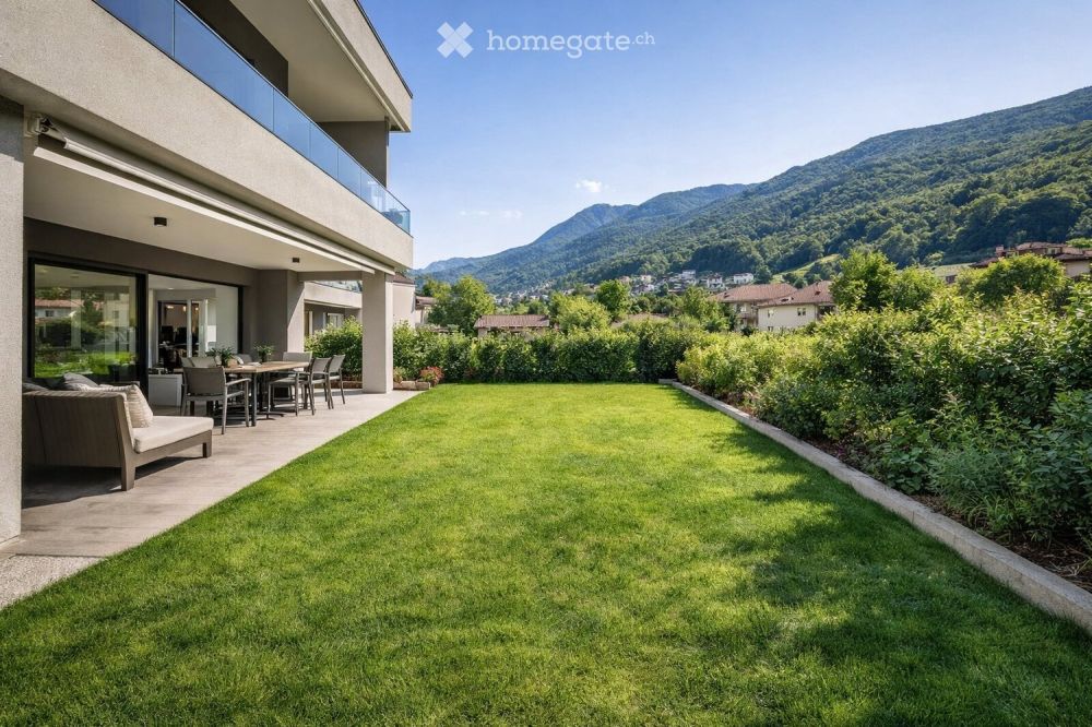 NUOVA COSTRUZIONE A CANOBBIO - 2.5 LOCALI CON GIARDINO - Bild 1