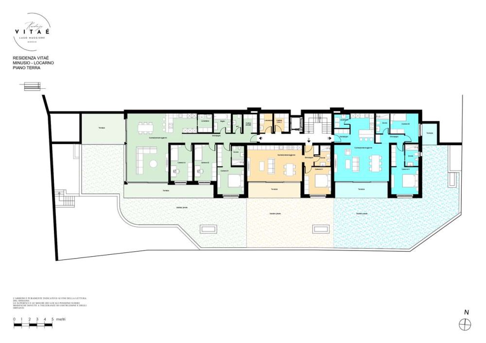 4.5 con giardino NUOVO Minusio vista lago - Bild 12