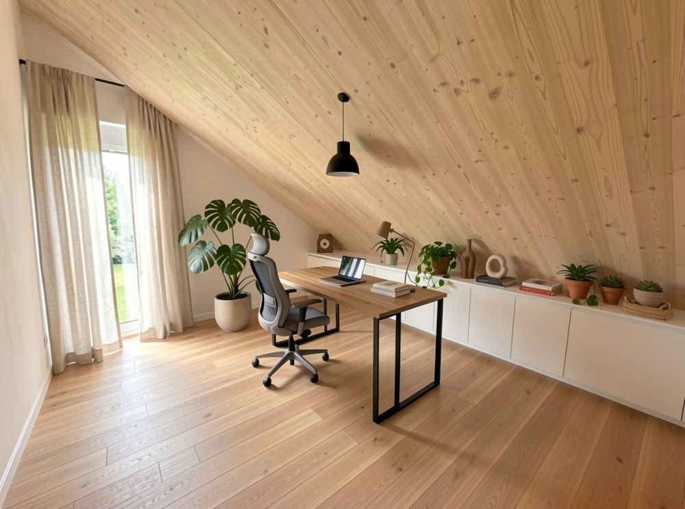 Erstbezug neue 3.5-Zimmer-Dachgeschosswohnung mit viel Holz -  Bild 4