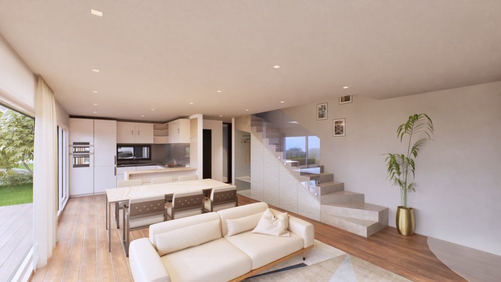 Casa moderna di nuova costruzione a Mezzovico licenza edilizia approvata! -  Bild 8