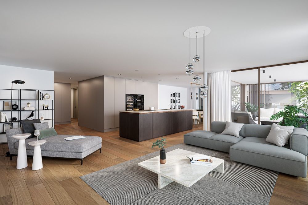Exklusives Attikawohnen über den Dächern von Kilchberg - Wohnzimmer.jpg