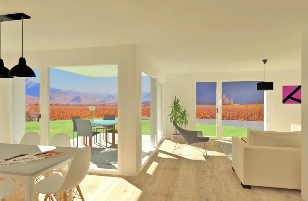 Maison contemporaine de 5.5 pièces - St-Pierre-de-Clages -  Bild 4