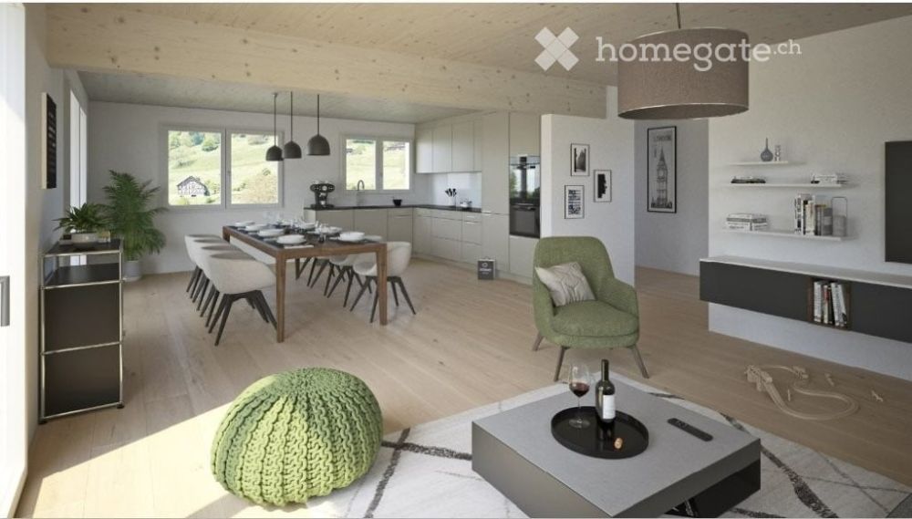 Freistehendes EFH 6½ Zi. | 195 m² | Bergsicht | Innenausbau frei wählbar | Seelisberg UR -  Bild 3