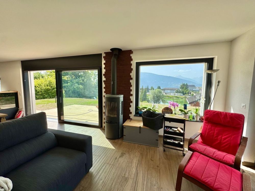Maison neuve à Lens avec jardin et vue panoramique sur les montagnes et le lac - Bild 5