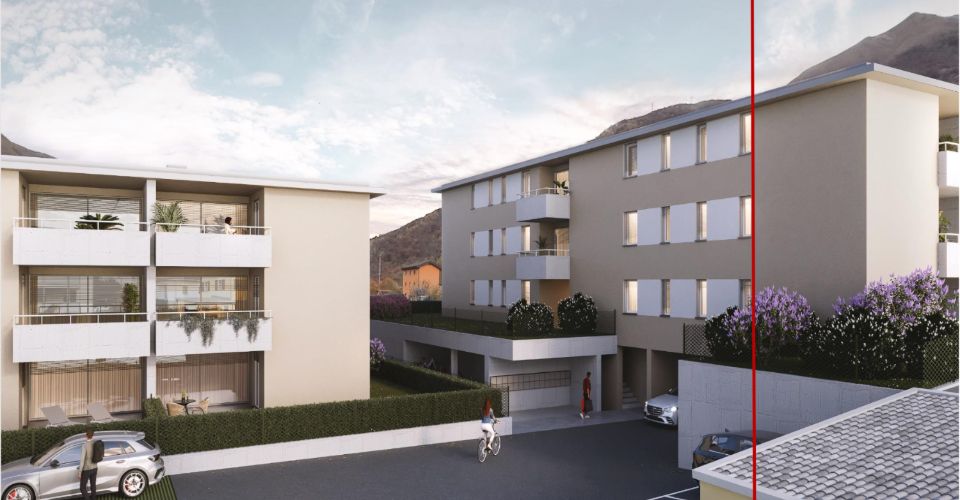 Moderno e luminoso appartamento 3 locali di nuova costruzione a Rivera - Appartement 3 pièces - image - 4
