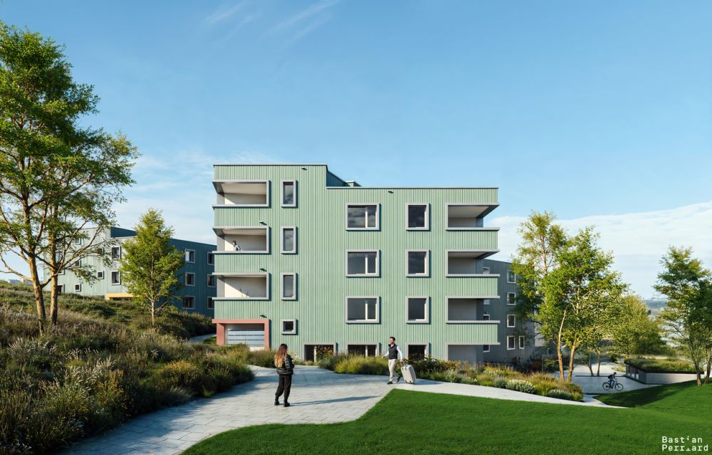 Petit immeuble de 6 appartements dans la nature, proche de la gare - Bild 3