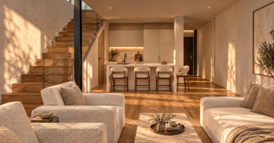 Magnifique appartement-villa en triplex avec jardin privatif - Appartement 4.5 pièces - image - 1