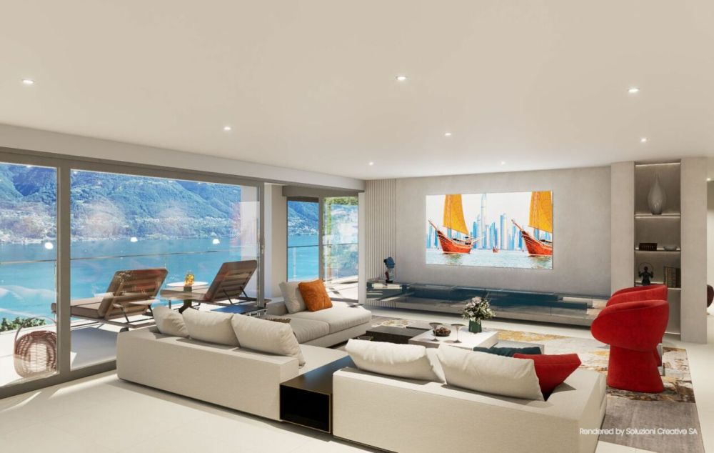 Lussuoso 5.5 locali: modernità ed eccellenza con vista lago - Bild 1