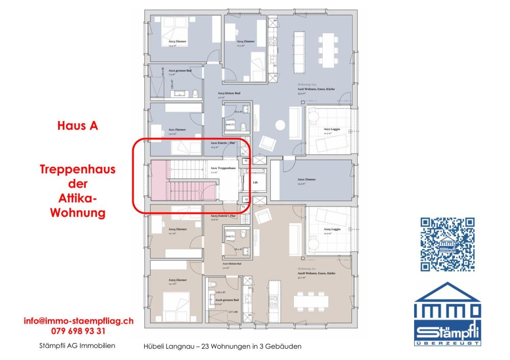 Exklusive Attika-Wohnung in Langnau im Emmental  - neu und fast bezugsbereit! -  Bild 4