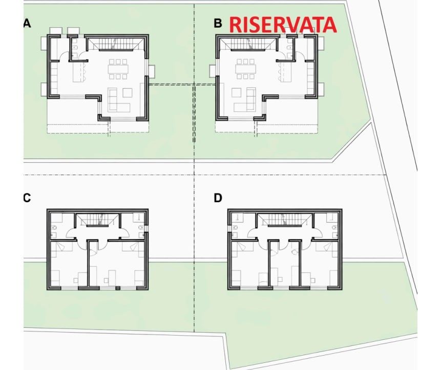 4 Case unifamiliari moderne con giardino e vista aperta | 4 Moderne, freistehende Einfamilienhäuser mit Garten - 4 Case unifamiliari moderne con giardino e vista aperta | 4 Moderne, freistehende Einfamilienhäuser mit Garten - 5