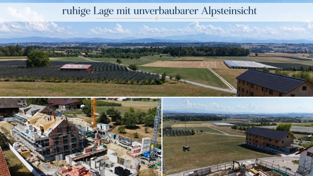 ruhige Lage und unverbaubarer Alpsteinblick - Neubau 3.5-Zi. Dachwohnung -  Bild 1