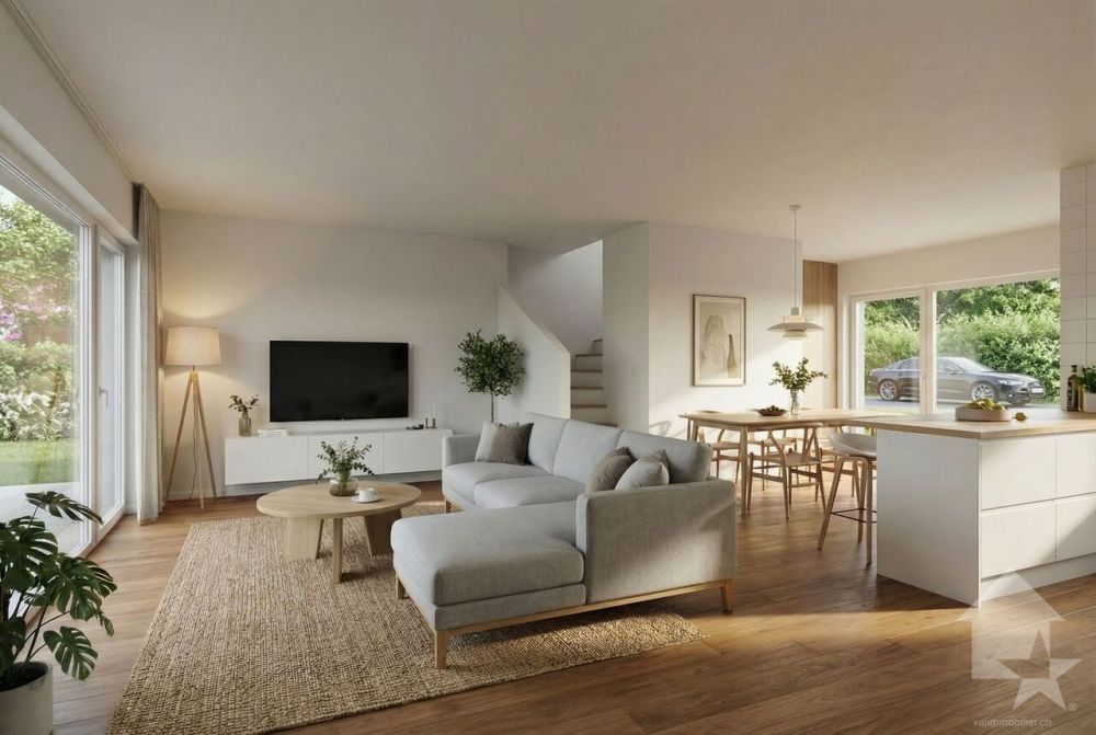 Maison contiguëe moderne de 5.5 pièces dans un environnement calme - Bild 2