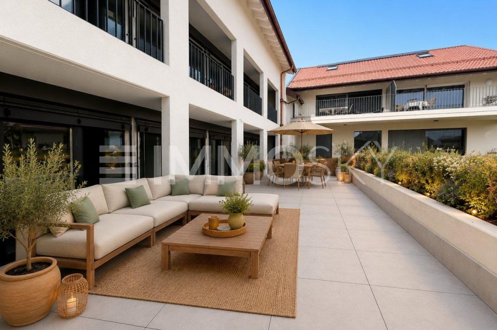 Magnifique appartement neuf avec grande terrasse à 4 min. de Cheseaux - Superbe terrasse homestaging