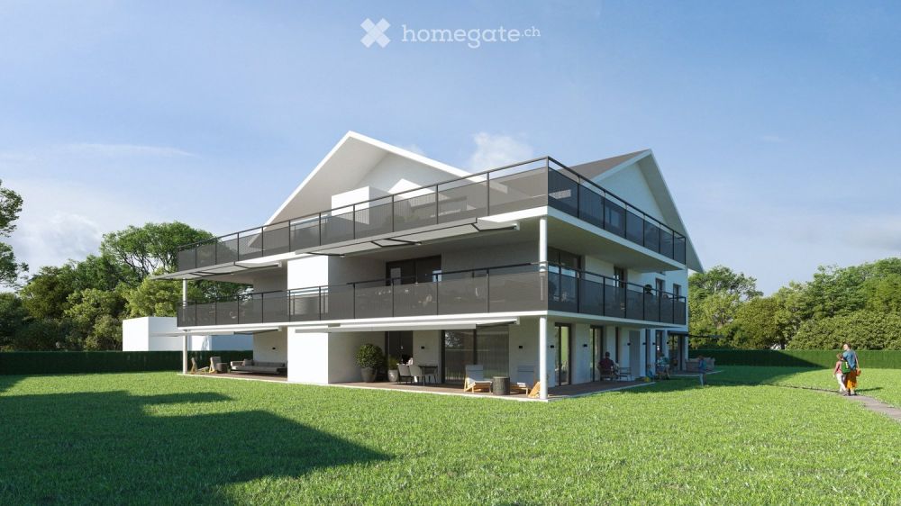 2.5-Zimmer-Neubauwohnung mit Sitzplatz - Seefeld Mosen am Hallwilersee -  Bild 2