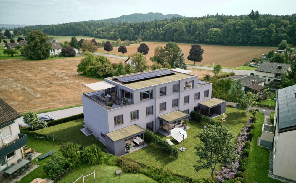 Überbauung Waldparadies II Riniken mit guter Verkehrsanbindung nach Brugg, Baden und Zürich -  Bild 1