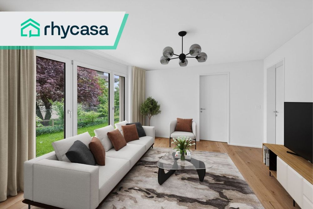 Hochwertige Neubauwohnung mit eigenem Garten an zentraler Lage -  Bild 1