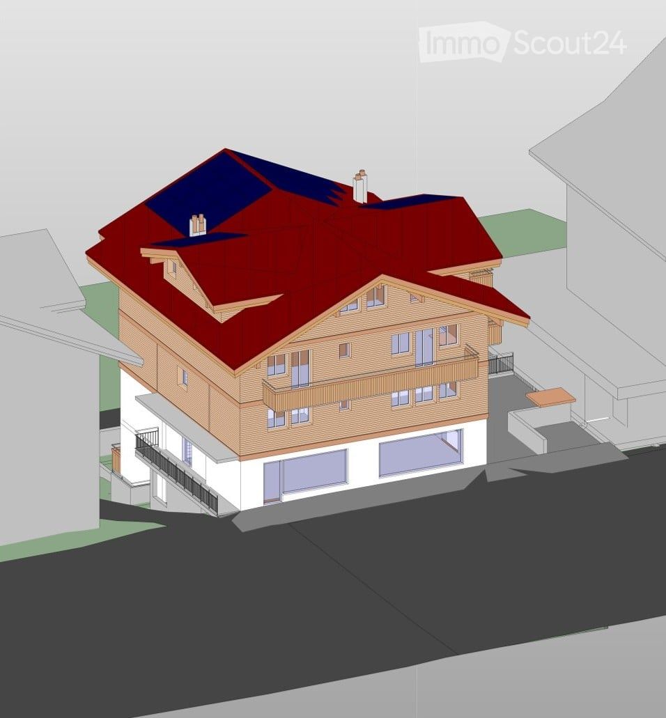 Moderne 4.5-Zimmer-Neubau-Wohnung in Adelboden mit Balkon und Bergblick -  Bild 2