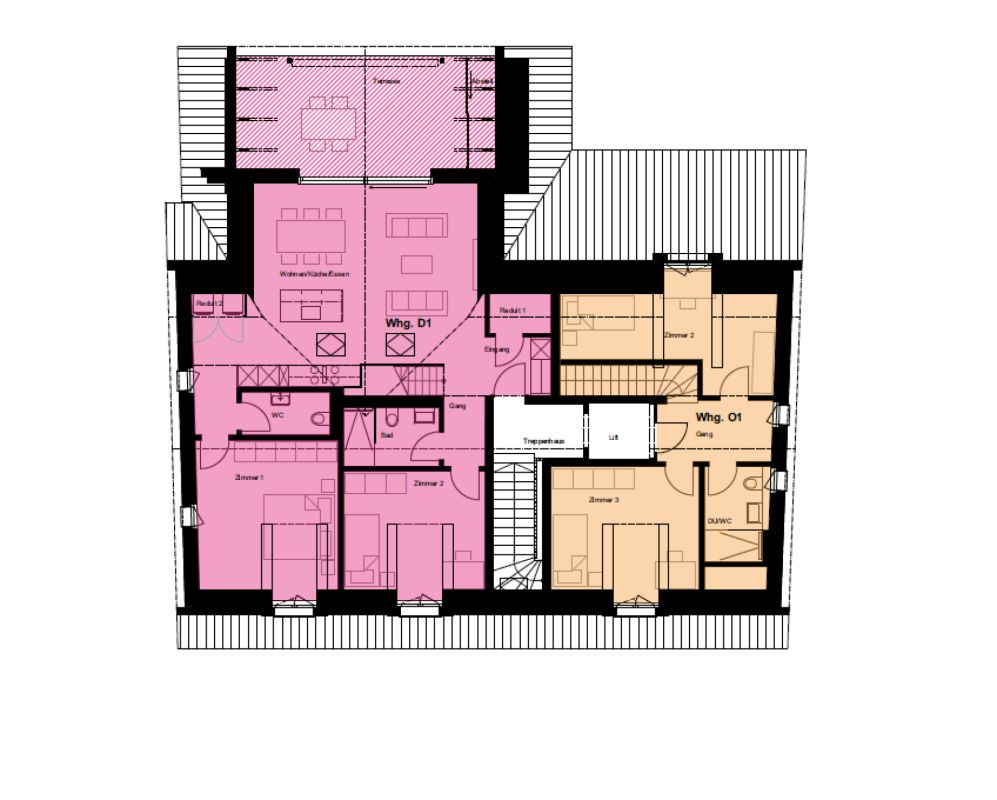 Mehrfamilienhaus "Bachblick" - Ober-/Dachgeschoss -  Bild 8