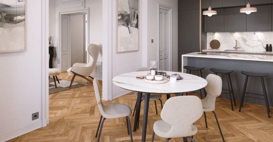 Appartement à vendre à Lausanne - Avenue de Rumine - Appartement 4.5 pièces - image - 3