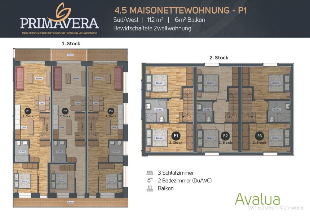 Exklusive 6.5-Zimmer-Attikawohnung in Saas-Grund -  Bild 5