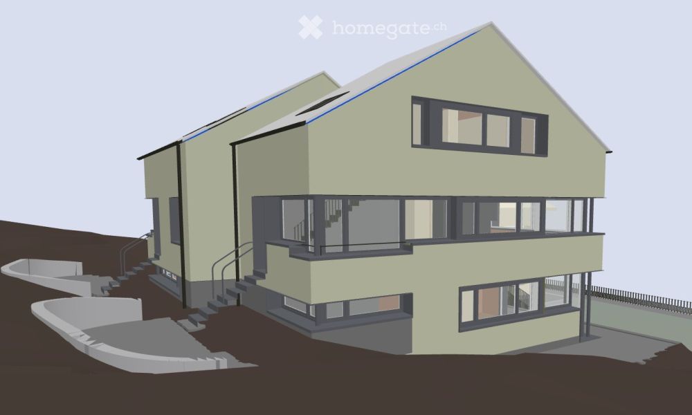 Neubau von 3 Eigentumswohnungen am Gwattstutz 32A in Gwatt -  Bild 5