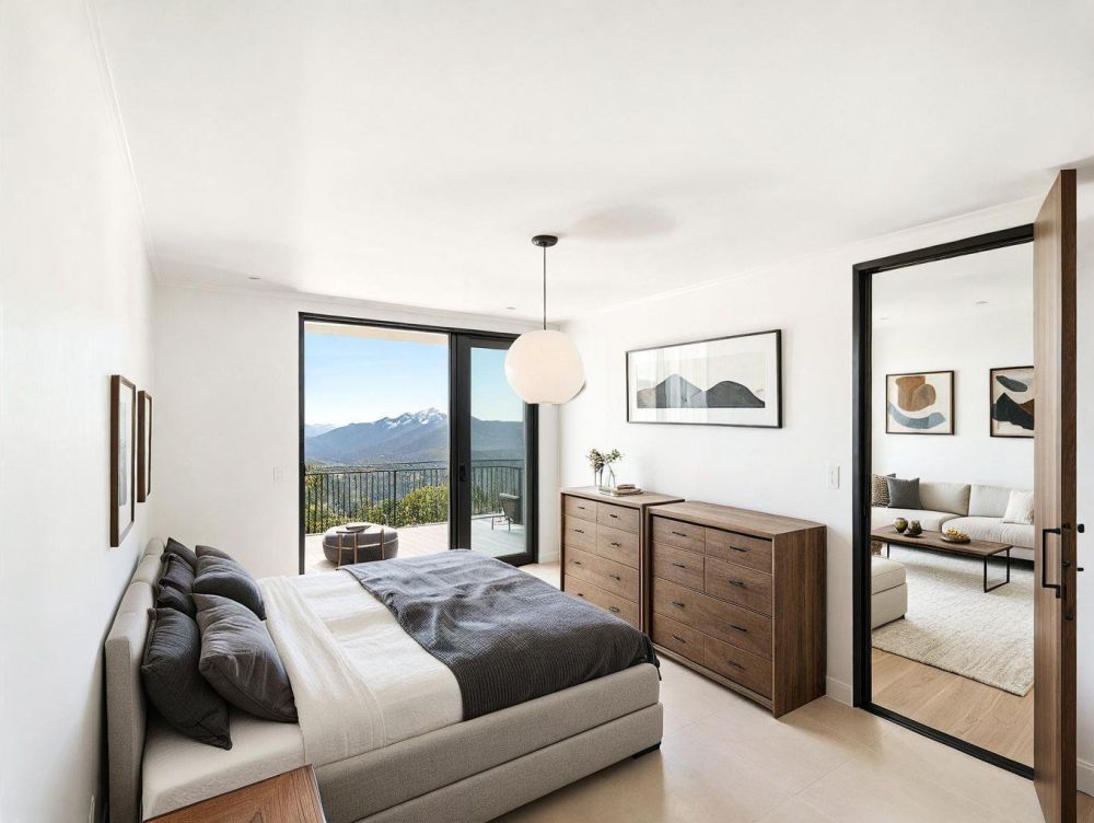 Modernes und großes 2.5-Zimmer-Apartment mit Panoramablick in Novazzano -  Bild 3