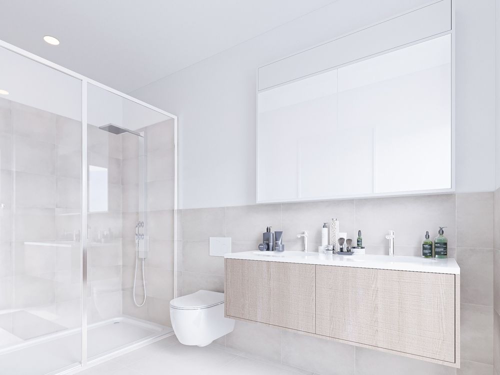 Quartier Vier - Exklusive Attikawohnung - Bad