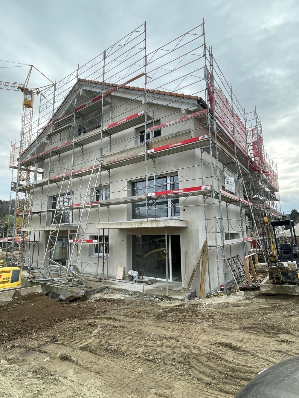 Attique 4,5 pièces avec vue sur la campagne, proche de Romont - Bild 1