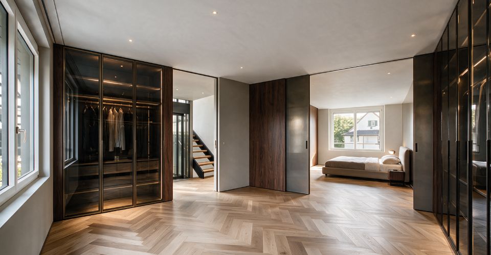 Kilchbergs Split-Level-Highlight: Spektakuläres Luxus-Haus mit Pool, Fitness & Smart Home - Maison 6.5 pièces - image - 5
