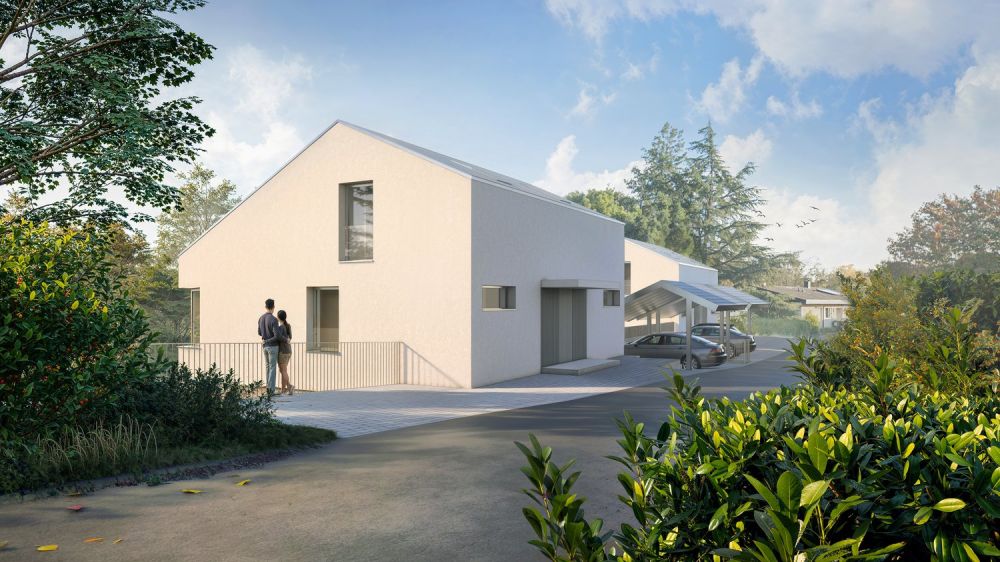Maison mitoyenne d'architecte  à Crissier -  Bild 4