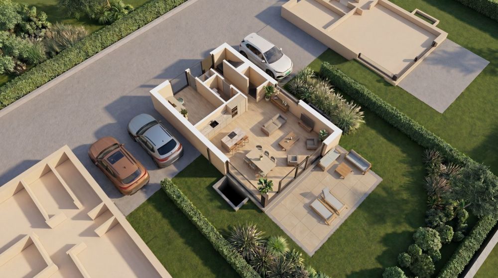 Großzügige Räume, neue Konstruktion auf 3 Ebenen und privater Garten - Image 3