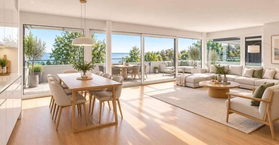 Magnifique appartement neuf de 4,5 pièces avec grand balcon et splendide vue! - Appartement 4.5 pièces - image - 1