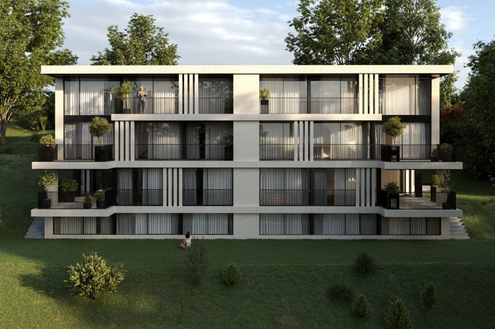 Gartenwohnung der besonderen Art - Hausansicht