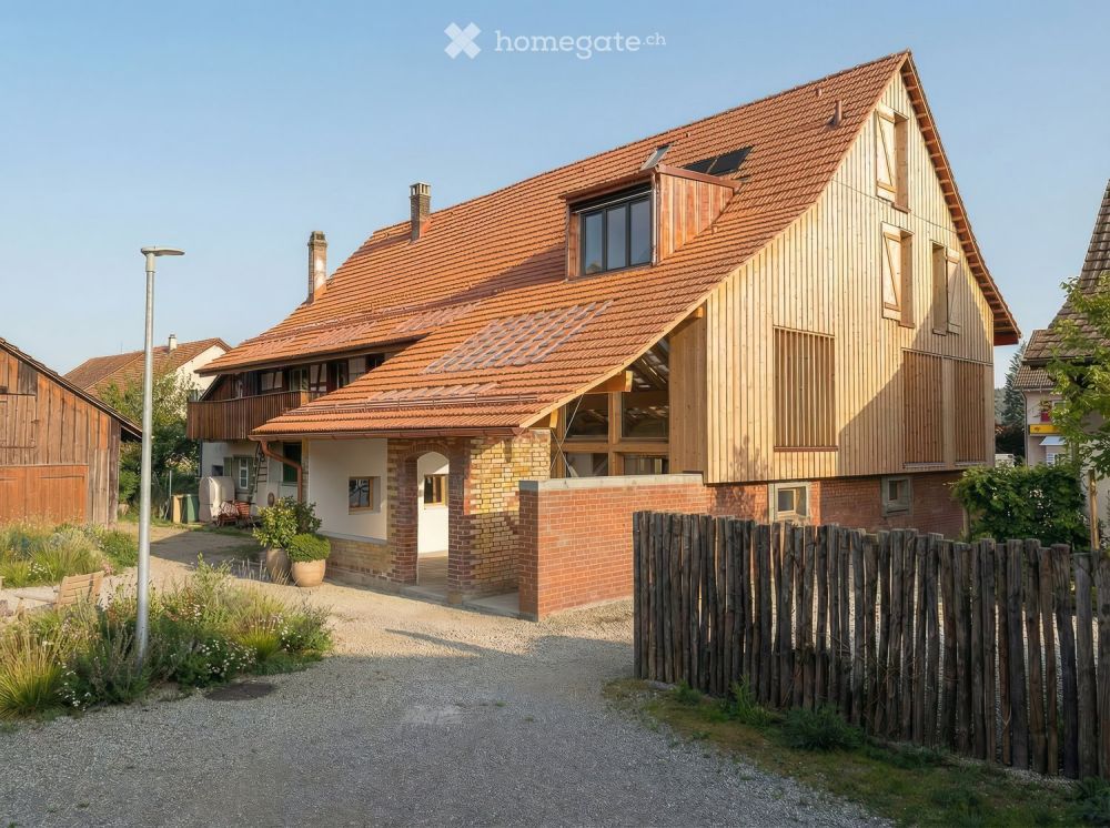 Neubau in Hettlingen - Transformation einer Stallscheune in ein Wohnhaus -  Bild 1