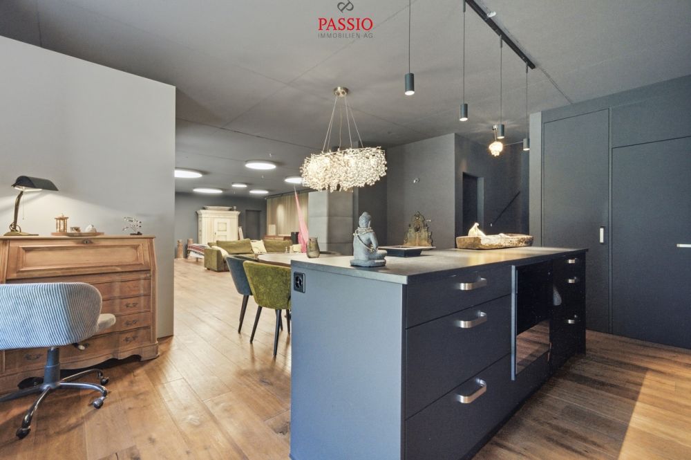 Neuwertige 3.5-Zimmer-Loftwohnung mit 74 m² Terrasse am Aare-Ufer -  Bild 12