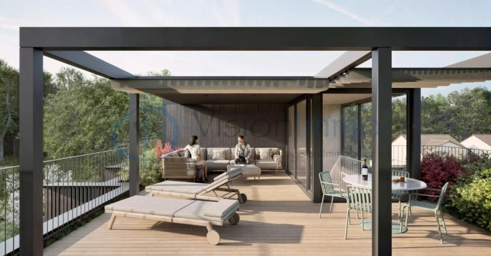 Vessy - Townhouse contemporaine avec jardin et Rooftop - Maison 6 pièces - image - 4