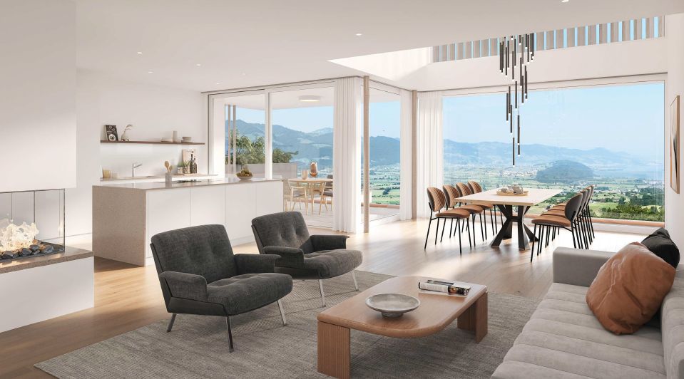 Neubau Einfamilienhaus mit atemberaubendem Panorama -  Bild 3