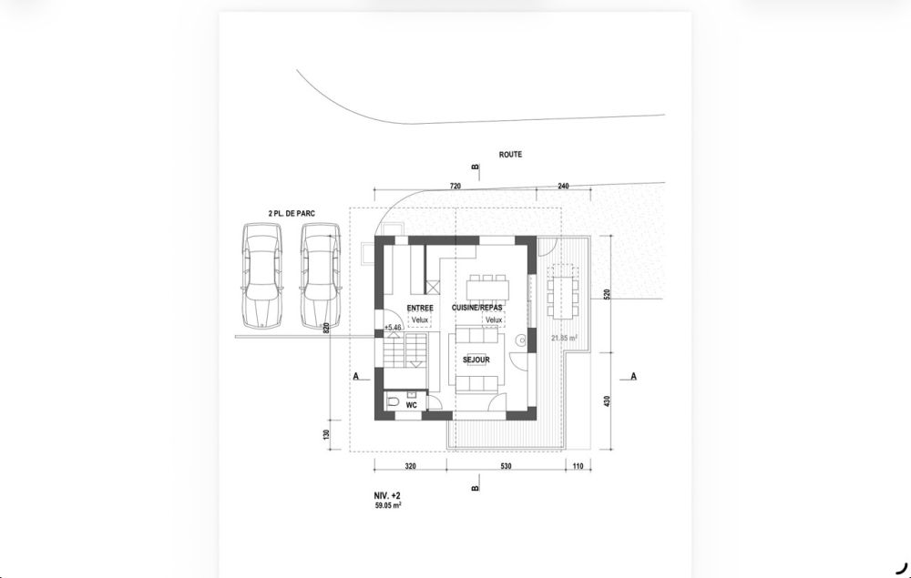 Chalet d'exception avec vue panoramique aux Morands - Niveau 2