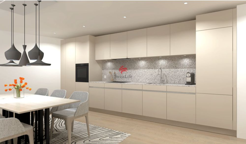 Neubau - Fünf exklusive Eigentumswohnungen - Urban & doch naturnah - Die Visualisierung dient nur als Veranschaulichung und spiegelt im Detail nicht das Projekt wider