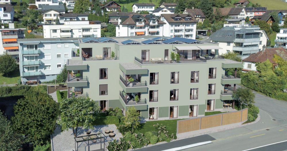 NEUBAUPROJEKT / ATTRAKTIVE EIGENTUMSWOHNUNGEN am oberen Zürichsee -  Bild 2