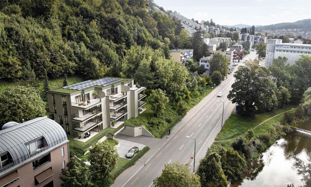 3.5-Zimmer-Wohnung, 1. OG - Aussenvisualisierung