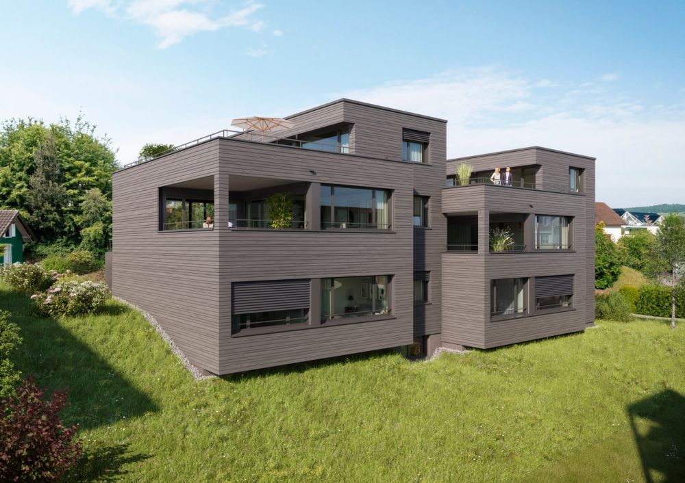Exklusives Doppeleinfamilienhaus in Holzbauweise an zentraler Lage in Ehrendingen -  Bild 3
