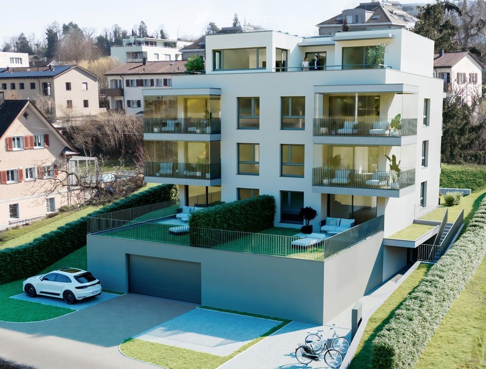NEUBAU LAKESIDE STAAD: Komfortable Geschosswohnung mit Loggia, Wohnung Nr. 5 -  Bild 2